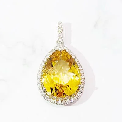 We bought Mặt Dây Chuyền Citrine 4.40ct K18WG