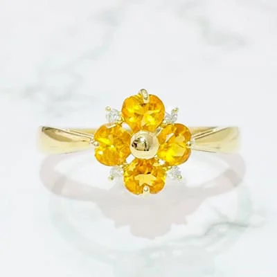 We bought Nhẫn Citrine 0.80ct K18YG