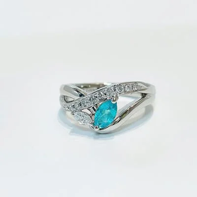 We bought Nhẫn Paraiba Tourmaline 0.31ct Pt900