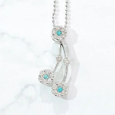 We bought Dây Chuyền Paraiba Tourmaline 0.05ct K18WG