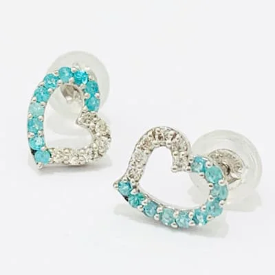 We bought Bông Tai Paraiba Tourmaline K18WG