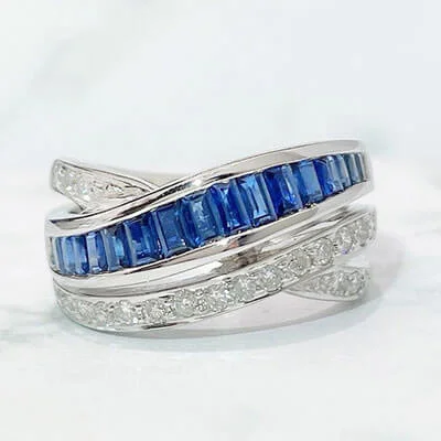 We bought Nhẫn Sapphire 1.18ct K18WG