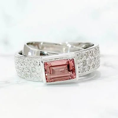We bought Nhẫn Tourmaline Hồng 1.17ct K18WG