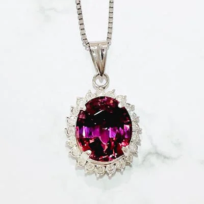 We bought Dây Chuyền Tourmaline 3.45ct Pt900